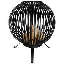 Esschert Design Feuerkorb Ø 59 cm Schwarz