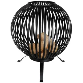 Esschert Design Feuerkorb Ø 59 cm Schwarz