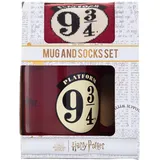 Pyramid Harry Potter (platform 9 3/4) Mug & Sock Set