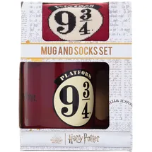 Pyramid Harry Potter (platform 9 3/4) Mug & Sock Set