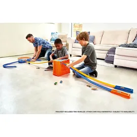 Hot Wheels Track Builder Stunt Box, Set Kinder Spielzeug, Autorennbahn