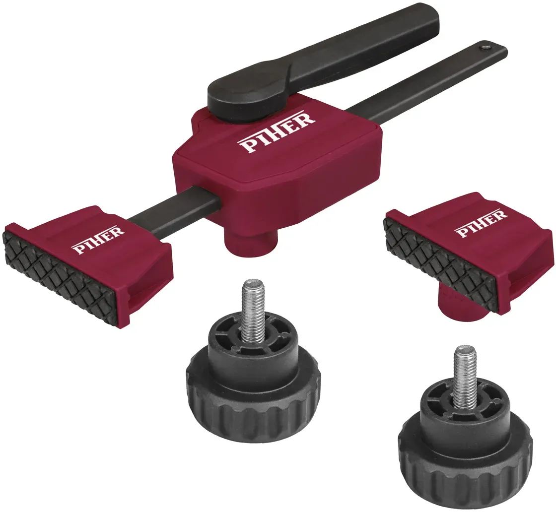 PIHER horizontaler Werkbankspanner für Werkbank Ø20 mm - Modell TCH