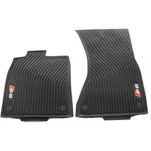 Audi 4G1061221B 041 Gummi Fußmatten mit S6 Logo Original Audi Allwettermatten 2X vorn Gummimatten schwarz