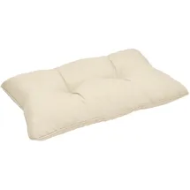Beautissu Xluna Loungekissen 50 x 40 cm Natur