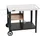 Royal Gourmet Grilltisch 85 x 50 cm Edelstahl schwarz