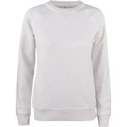 CLIQUE Premium Bio-Baumwoll Roundneck Sweatshirt Damen 925 - natur meliert XL
