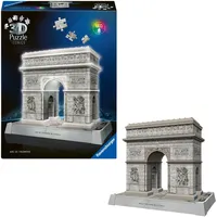 Ravensburger 3D Puzzle Iconics: Triumphbogen Paris - mit Licht
