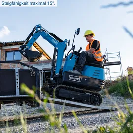 SCHEPPACH EXC815 Mini-Bagger XXL-Set