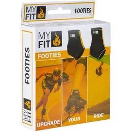 MyFit Footie Donut 2 Mm Knöchelbandage 2 St. Schwarz EU 34-37