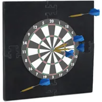 Relaxdays Dartscheibe Schutzring "R6"