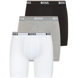 Boxershorts »BoxerBrLong 3P Power«, Gr. XXL, Assorted Pre-Pack 999, , 85705615-XXL