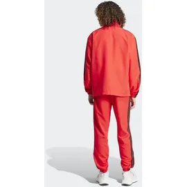 adidas Sportswear 3-Streifen Woven Herren, Jogginganzug, rot - L