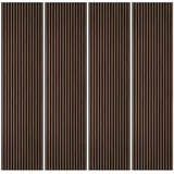 4 x Akustikpaneele aus Holz 240x60cm für Wand und Decke Kover-WG