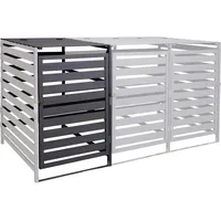 MCW Gartenhaus + Gartenschrank, H62