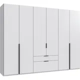 WIMEX Drehtürenschrank Mugano 270 x 208 x 58 cm Schwarz/Weiß