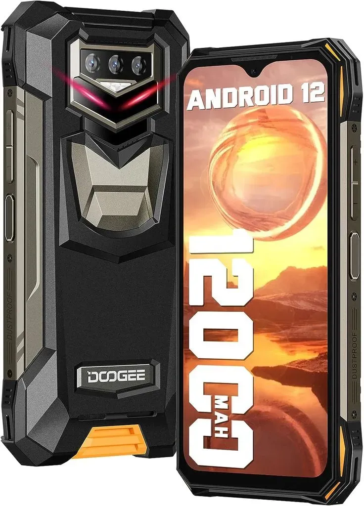 DOOGEE S89 Pro Outdoor Smartphone 8GB+256GB 12000mAh/65W 4G Dual SIM- Orange