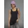 FLASHLIGHTS Tanktop FLASHLIGHTS, Damen, Gr. 40/42 (M), grau (grau, meliert, schwarz), Feinripp, Obermaterial: 100% Baumwolle.