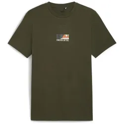 PUMA Better Sportswear T-Shirt Herren 70 - dark olive M