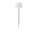 eva solo Solarleuchte Aluminium 14 cm inkl. Erdspieß silber