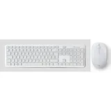 Microsoft Bluetooth Desktop –Tastatur und Maus Set (QHG-00037) Schweizer QWERTZ (Weiss) - Weiß