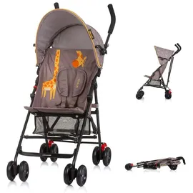 Chipolino Kinderwagen Amaya Buggy Sonnendach verstellbar, zusammenklappbar, Korb braun