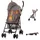 Chipolino Kinderwagen Amaya Buggy Sonnendach verstellbar, zusammenklappbar, Korb braun