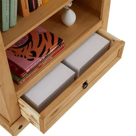 CARO-Möbel Bücherregal 81 x 110 x 30 cm Braun