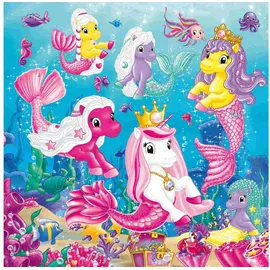 Ravensburger Kinderpuzzle 3x49 Teile - Lissy Pony - Zauberhafte Welten!