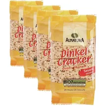 Alnatura Bio Dinkel Cracker Sesam 100,0 g, 1 St.