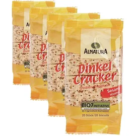 Alnatura Bio Dinkel Cracker Sesam 100,0 g, 1 St.
