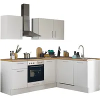 BASIC by Balculina Winkelküche L-Form 220 x 175 cm weiß