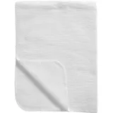 Meyco 1231000 Babydecke/Kuscheldecke Uni 75x100 cm Weiß