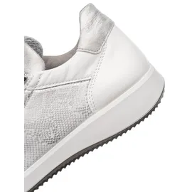 ARA Roma Damen Weite H Silber/Weiß 37,5