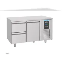 CombiSteel Kühltisch -2/+8°C 1 Tür 2 Schubladen 1400x700x850mm