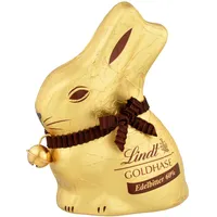 Lindt Schokolade GOLDHASE Dark | 8 x 50 g GOLDHASE | Premium Edelbitter-Schokolade mit 60 % Kakao in Hasenform zu Ostern | Osterschokolade | Schokoladengeschenk | Schokoladenhase | Osterhase