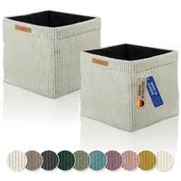 Lycce Kallax Boxen Cord 2er Set| Kallax Einsatz 33