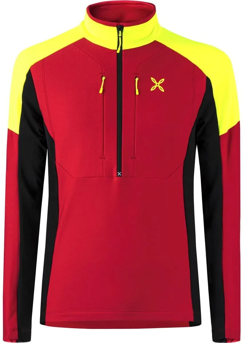 Montura Force Anorak rosso/giallo fluo (1070F) 3XL