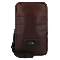 Piquadro Harper Handytasche Leder 12 cm dark brown