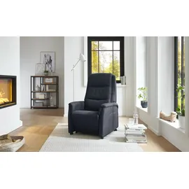 Hukla Fernsehsessel Dean Mikrofaser 70 x 105 x 88 cm Schwarz elektrisch