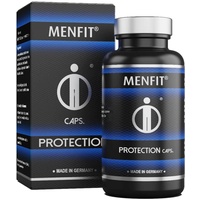 MENFIT® Protection - Für gesundheitsbewusste Männer | mit Kurkuma, Traubenkern, Ingwer, Ginseng, Feigenkaktus, Tulsi, Granatapfel u.v.m | 60 Kapseln | Made in Germany