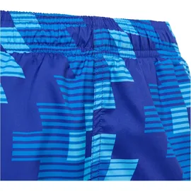 adidas Football-inspired Graphic Badeshorts Lucid Blue/White 152
