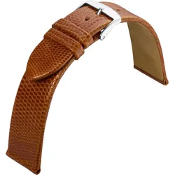 Eulit Eidechsenleder Eidechse 12mm" E57697112232" - goldbraun