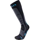 UYN Touring Skisocken Herren black/azur 39-41