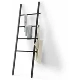Umbra Kleiderleiter Leana, Handtuchleiter, Kleiderständer, Pappel, Schwarz 152cm