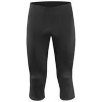 Löffler Herren Basic Radhose 3/4 (Größe XXL, schwarz)