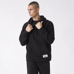 BOX-GESCHICHTE-BOXHOODIE MIT KAPUZE BLACK BAUMWOLLE. POLYESTER SCHWARZ XL