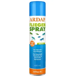 ARDAP® Repell Fliegenspray 400ml - zur Fliegenabwehr im Haushalt, Tierhaltung & Gewerbe