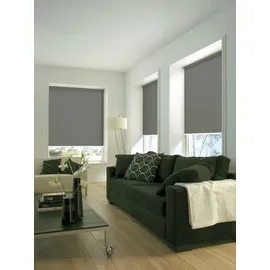 GARDINIA Seitenzug-Rollo 142 x 180 cm grau
