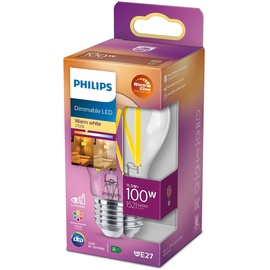 Philips Classic LED Birne E27 10.5-100W/WW (929003011501)