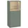Villeroy & Boch Finion Seitenschrank F510PCGM 41,8x93,6x27cm, rechts, Regal oben Oak Veneer, Olive Matt Lacquer